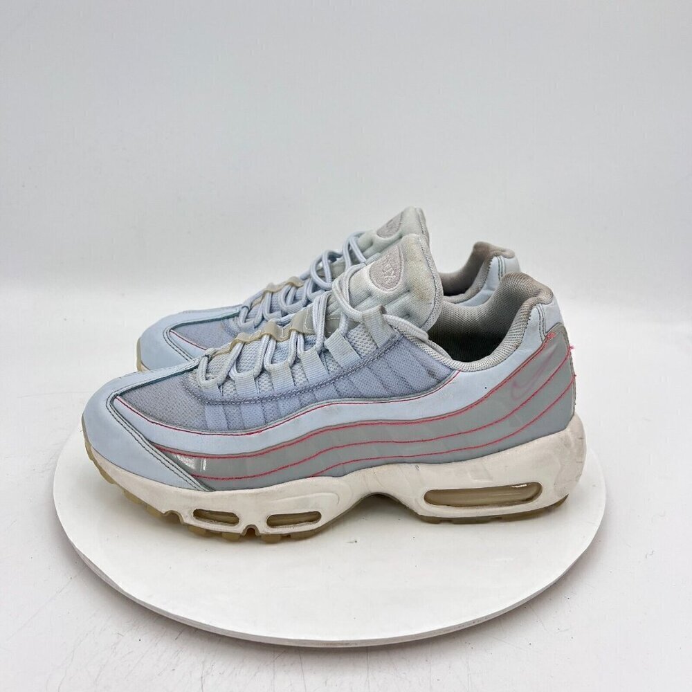 Nike Air Max 95 Women Size 8.5 918413 400 Blue Summit White Training Shoes